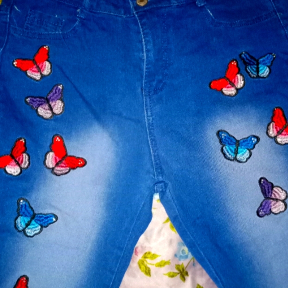 Flare Butterfly Jeans